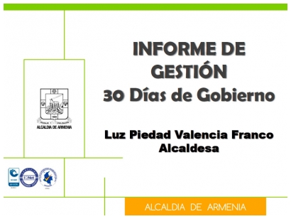 Informe de Gesti&oacute;n 30 d&iacute;as de Gobierno