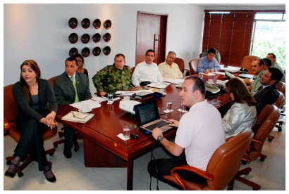 Primera reuni&oacute;n de Comit&eacute; de Orden P&uacute;blico