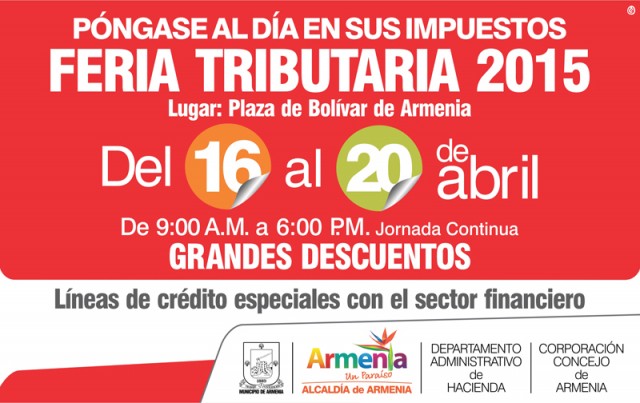 Banner Feria Tributaria Boletín