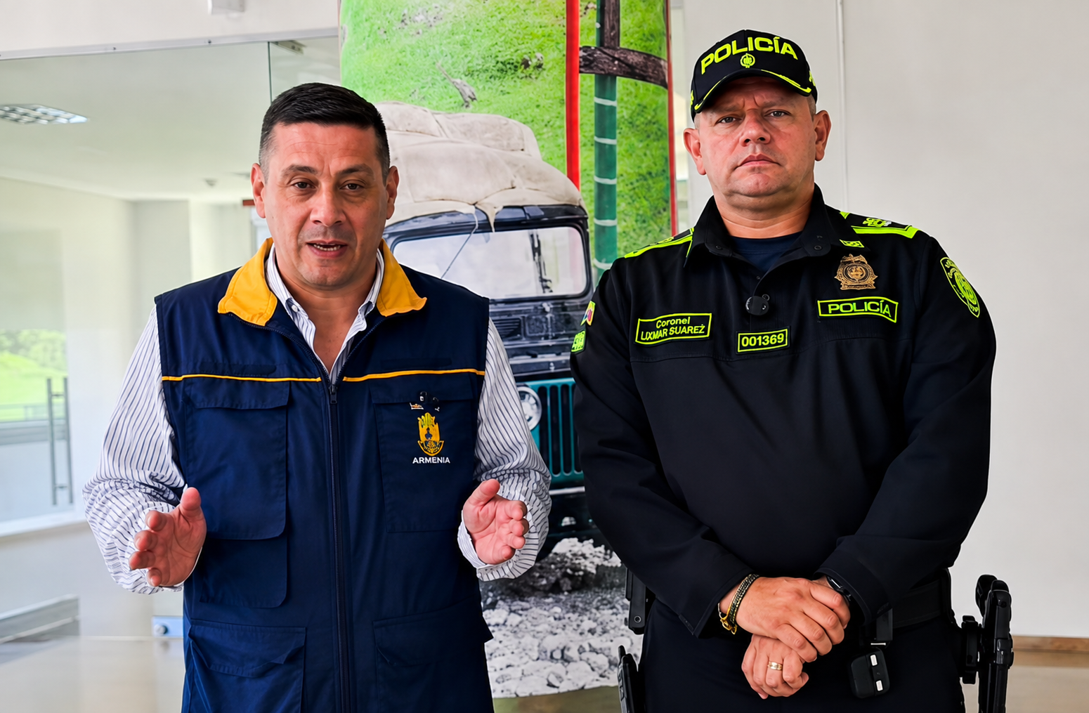 Secretario de Gobierno y policia
