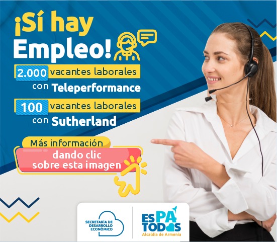 Sí empleo! Conozca las vacantes laborales que hay en Armenia - Alcaldía de