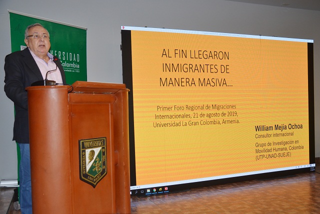 CESAR ALCALDE EN FORO REGIONAL DE MIGRACIONES 3