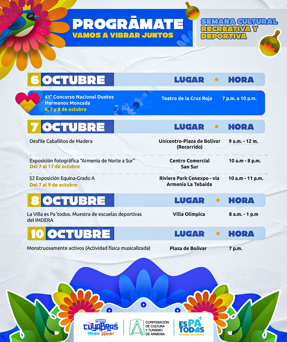 PT 2 PROGRAMACION FIESTAS