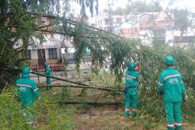 EPA Corte guaduas barrios la Pavona y Villa Carolina