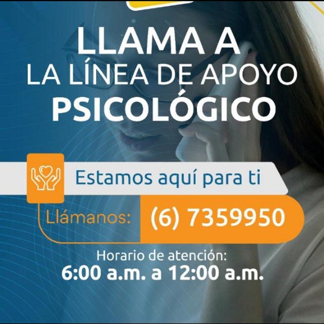 Linea de Apoyo psicológico